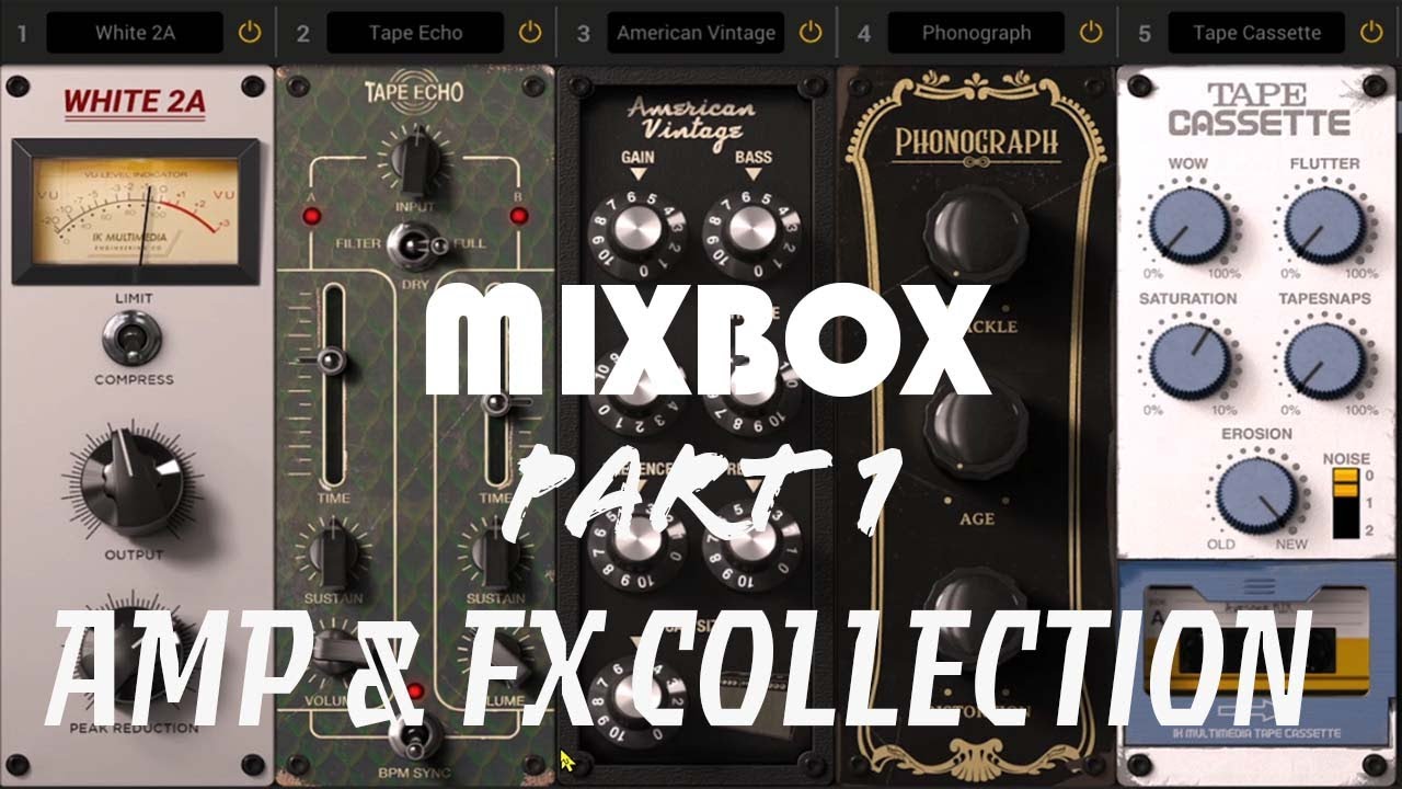 MIX BOX GUITAR MODULES - MODULAR AMPS, EQ, EFFECTS AND REVERB ALL IN ...