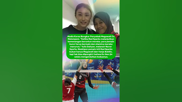 Megawati Hangestri Kim Yeon Koung Vanja bukilic ko Hee jin Pink Spiders Red Sparks #beritahariini