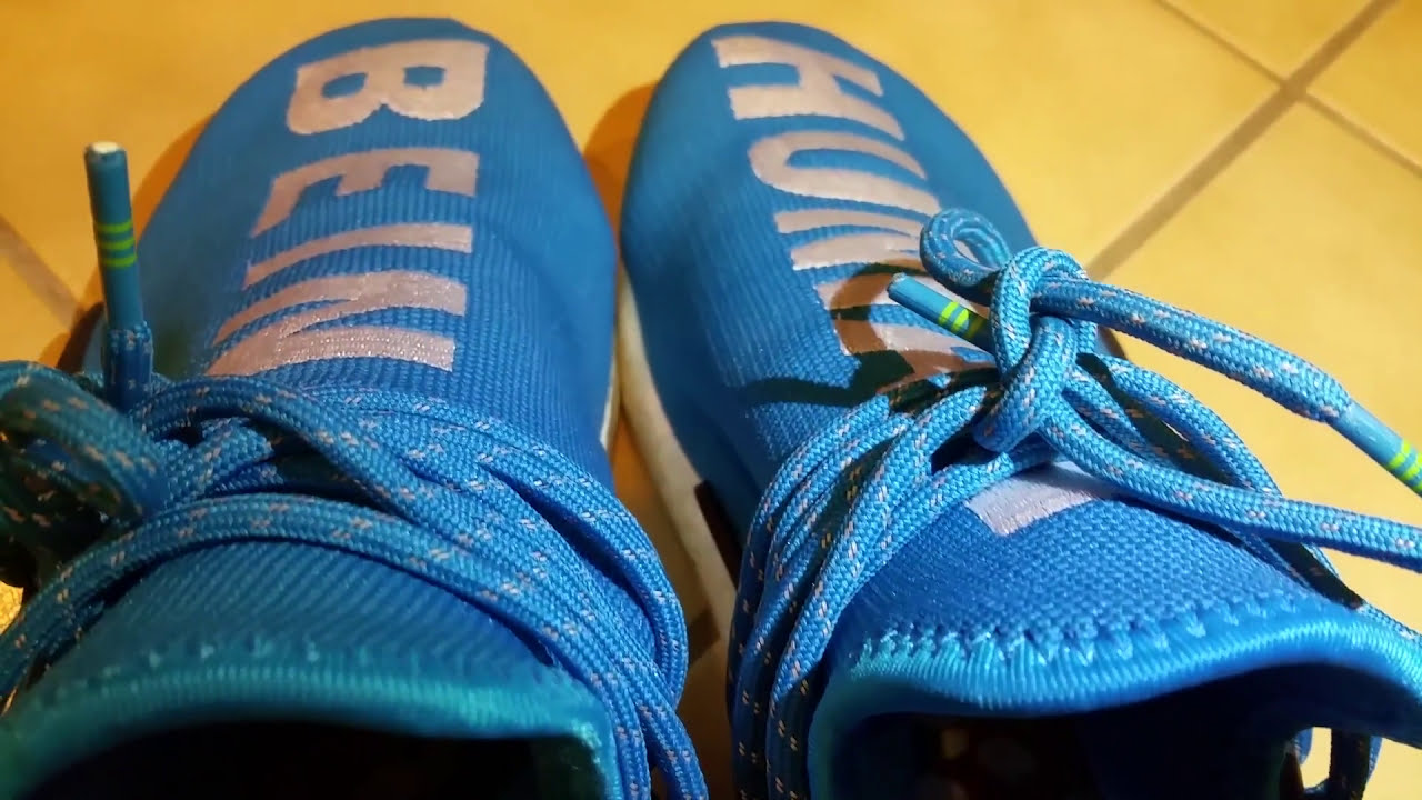 adidas nmd hu pharrell human being sharp blue