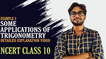 Some applications of trigonometry | Example 3