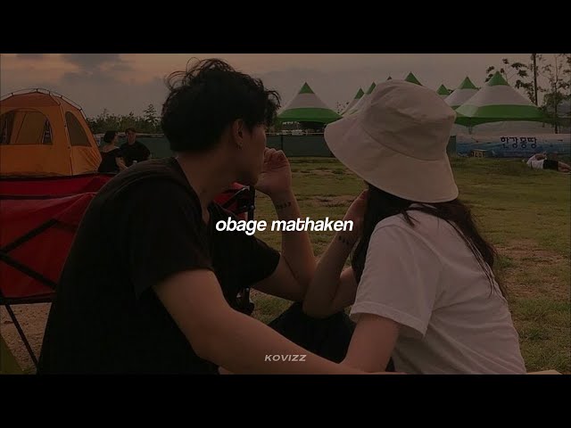 Obage Mathaken (slowed+reverb) class=