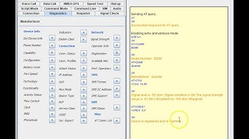 Check network registration status of Quectel modules