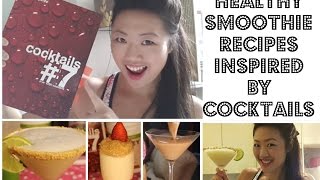 6 PROTEIN SHAKE RECIPES INSPIRED BY COCKTAILS | QUICK EASY HEALTHY SMOOTHIE RECIPES |