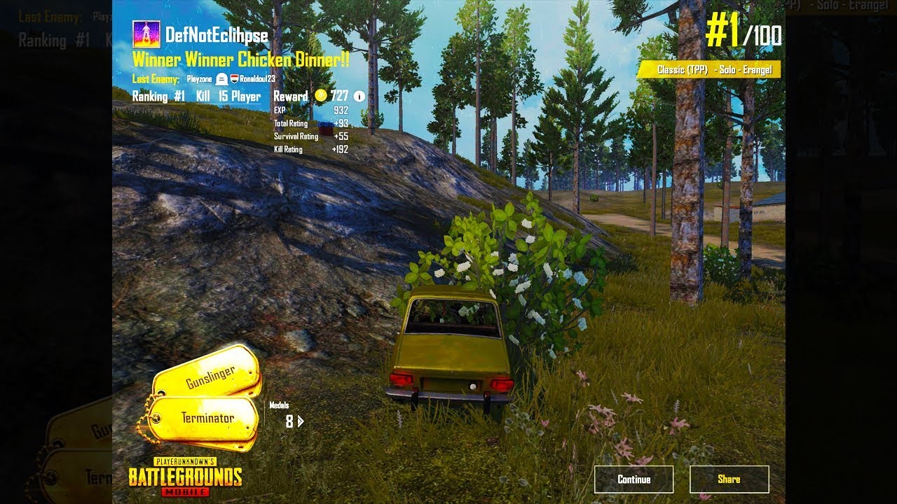 I WON THE MOST IMPOSSIBLE PUBG MOBILE CHALLENGE!! (PlayerUnknown's Battlegrounds Mobile)
