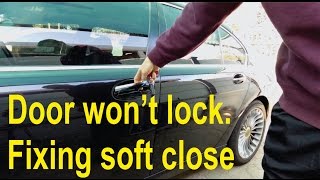 Door won't lock. Fixing comfort access (soft close) door locking problems for BMW screenshot 3