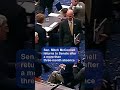 Senator McConnell returns to Senate after absence