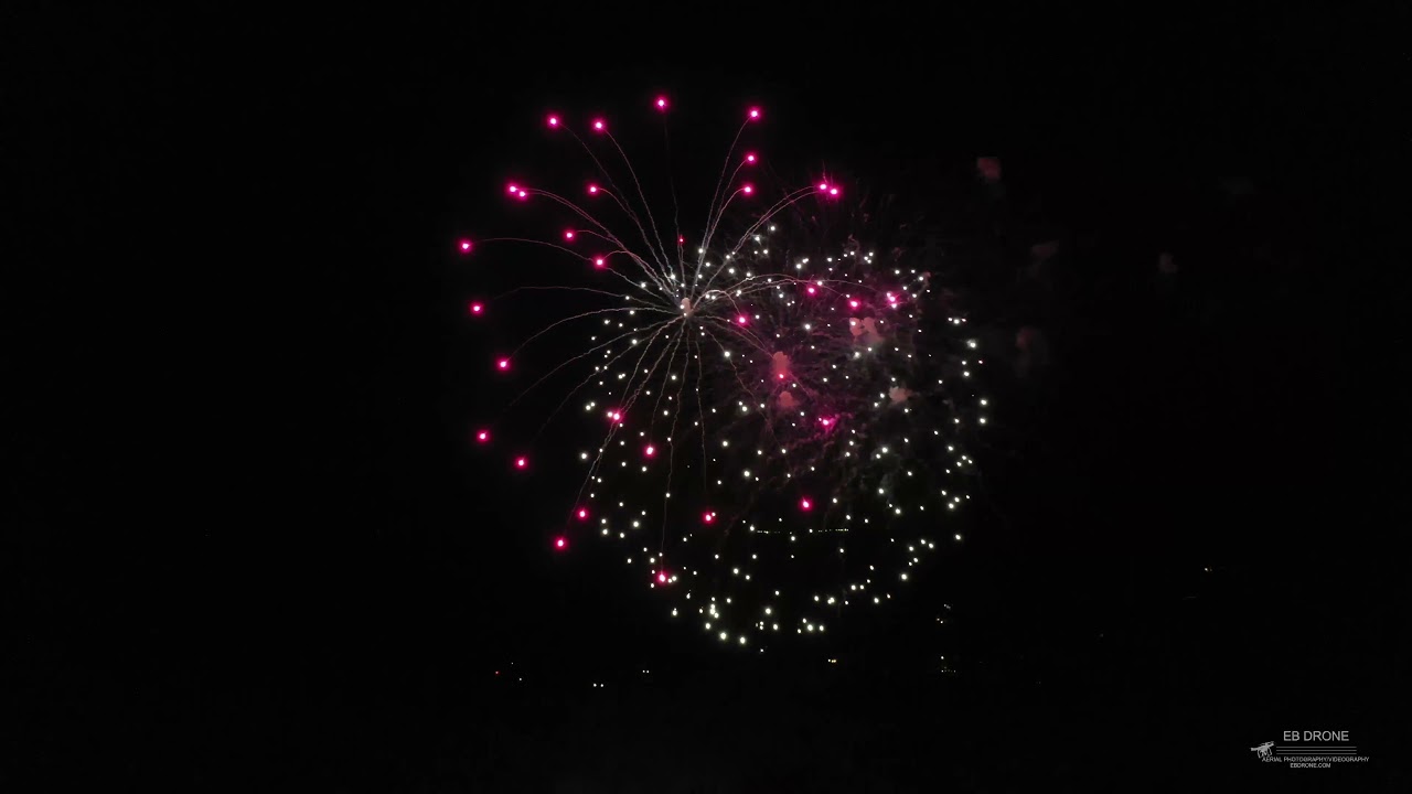 Ridgefield Fireworks 2021 (4K) EB Drone YouTube