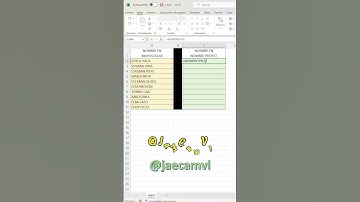 COMO CAMBIAR  MINUSCULAS  O MAYUSCULAS A NOMBRE PROPIO EN EXCEL