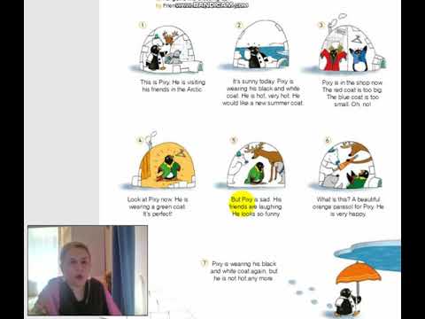 Grade 3. N 34/pg.34  Pixy's New Coat - გვ. 34 პიკსის ახალი ლაბადა (პალტო)