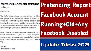 How To Pretending Report Facebook Account || Update Tricks 2021 || By Sozol Islam Sany