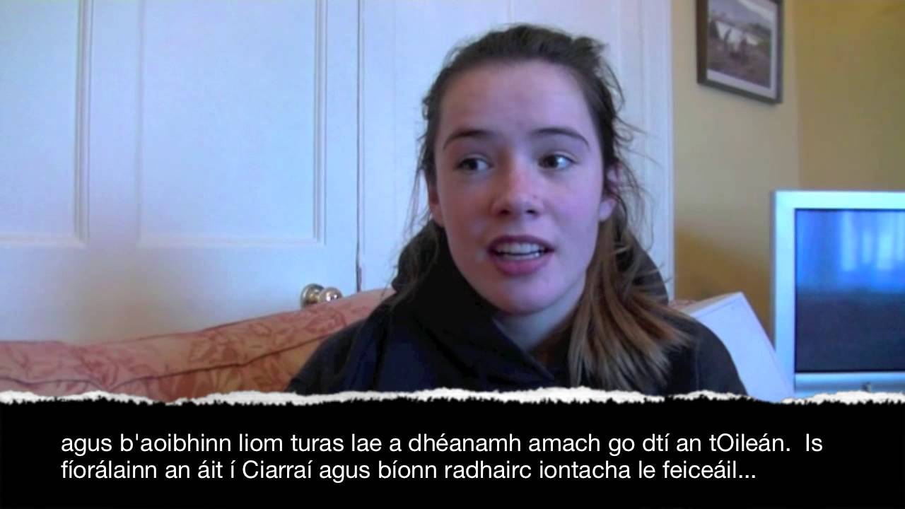 Irish Leaving Cert Oral Higher Level (Béaltriail Hannah) YouTube