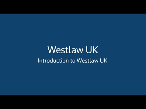 Westlaw Certification   Basic Part 1 Introduction