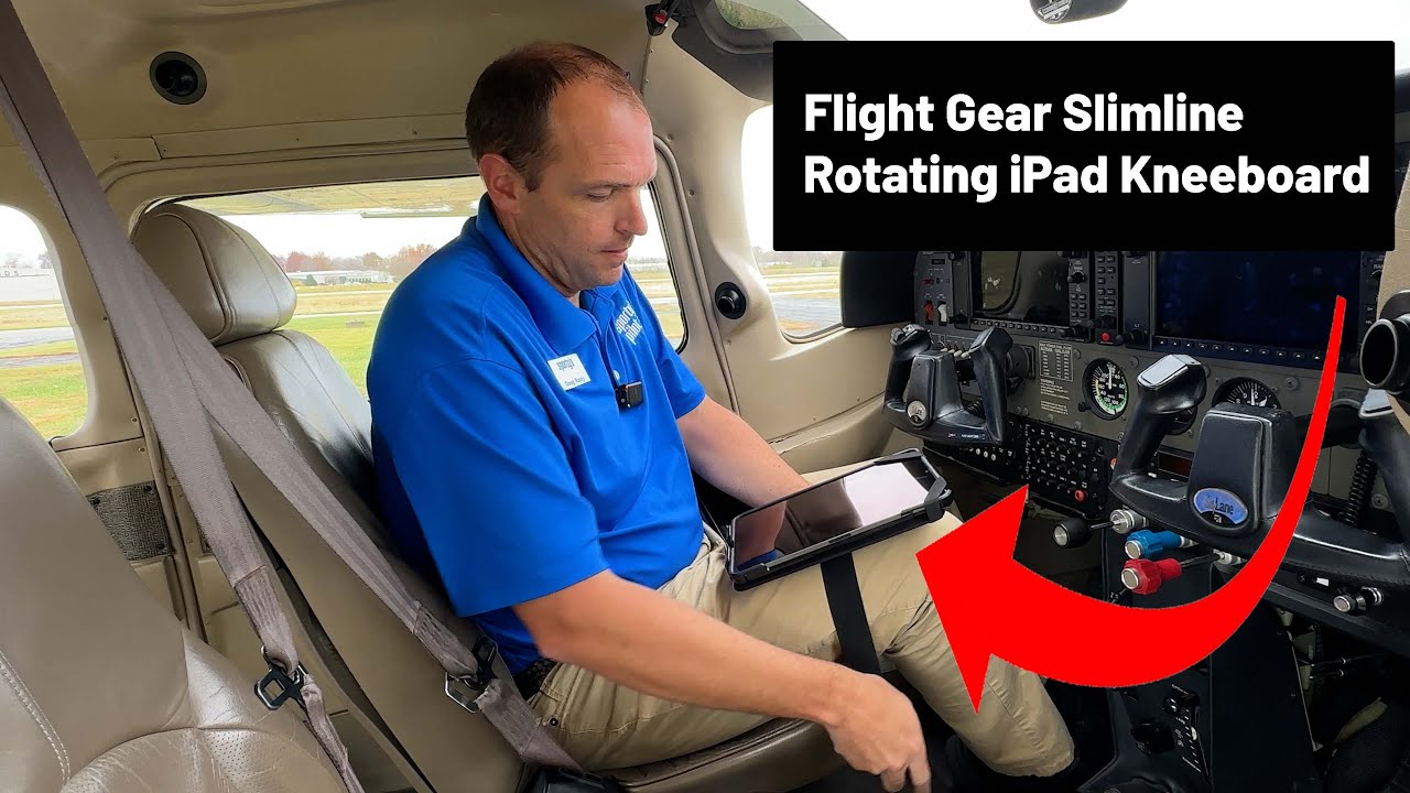 Flight Gear iPad Bi-Fold Kniebrett