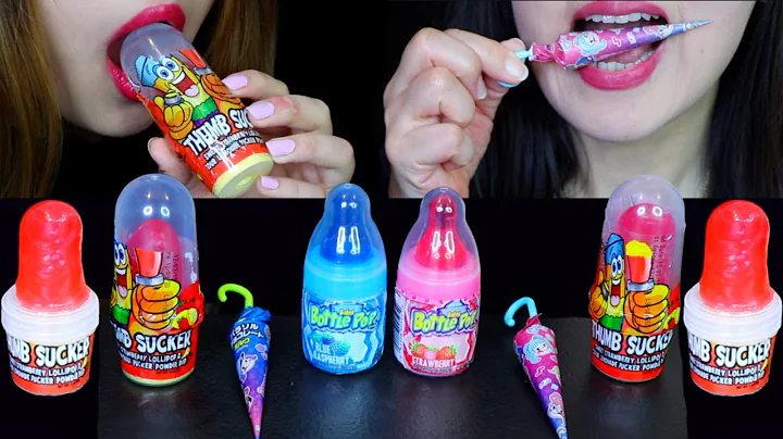 BABY BOTTLE POPS, SOUR THUMB SUCKER CANDY, CHOCOLATE UMBRELLA POPS | Kim&Liz Too
