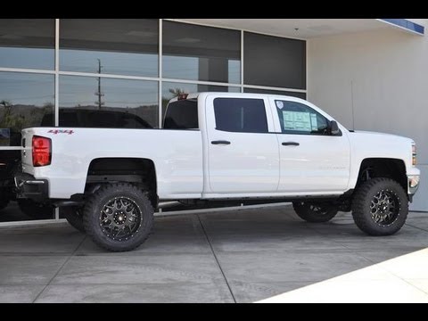 Lifted 2014 Chevy Silverado 1500 LT Crew Cab - YouTube