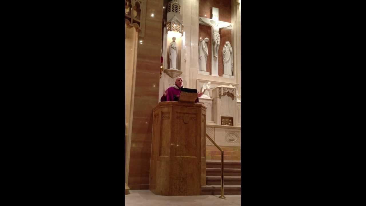 Ash Wednesday Homily 2012 (Fr. Ed Shea, OFM)