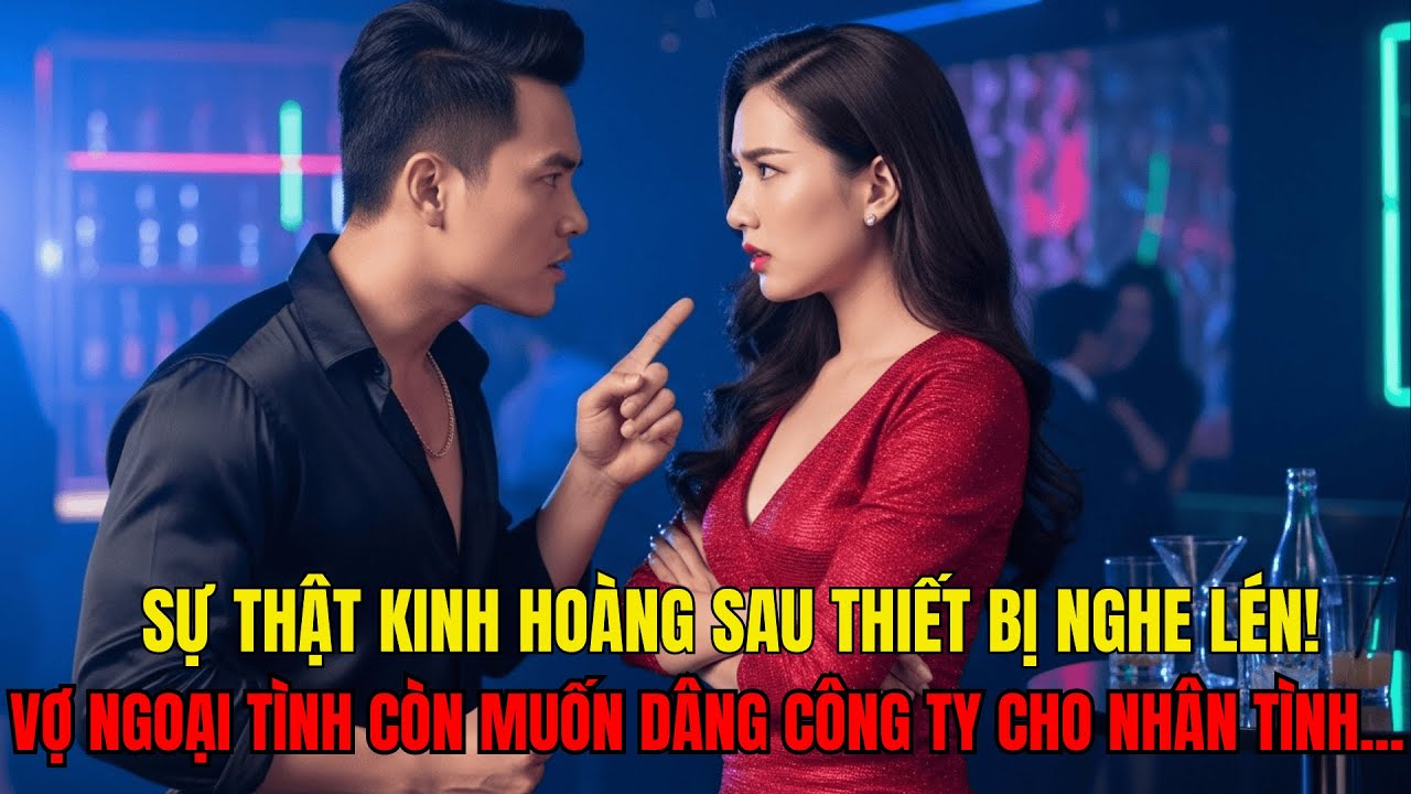 Sự Thật Kinh Hoàng Sau Thiết Bị Nghe Lén! VỢ NGOẠI TÌNH CÒN MUỐN Dâng Công Ty Cho Nhân Tình...