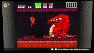 Super Metroid Crocomire Boss Fight