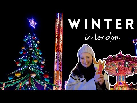 我在倫敦聖誕節必做的事🎄✨ | December VLOG | Windsor Castle | London Winter Wonderland | 倫敦繽紛夜