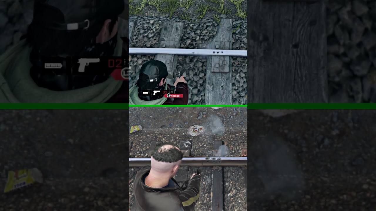 SHOOTING IN METAL COMPARISON (WATCH DOGS VS GTA 5)