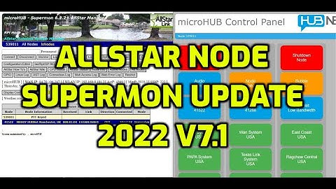 HAMVOIP ALLSTAR NEW VERSION HAMVOIP 1.7-01  MAY 2022-Supermon etc