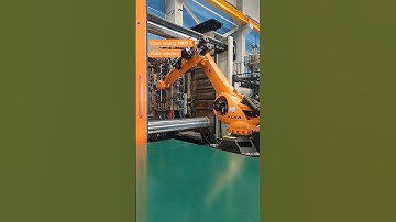 injection molding machine with kuka robot