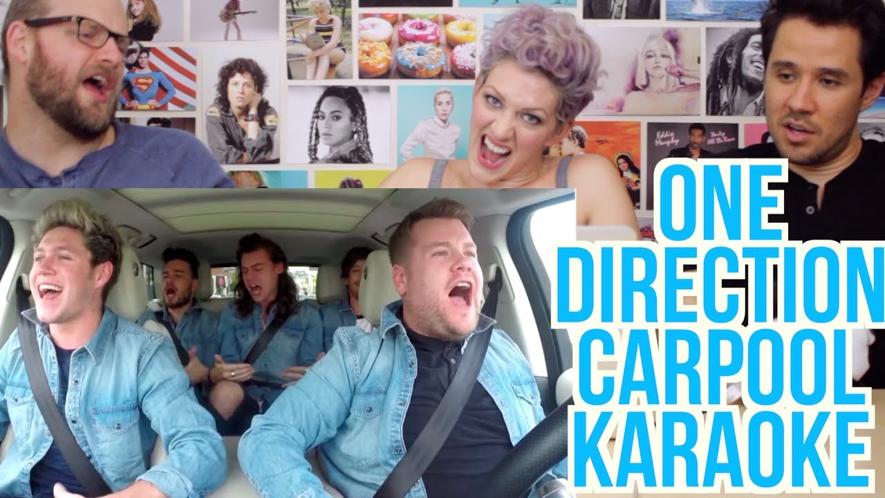 ONE DIRECTION Carpool Karaoke REACTION!! YouTube