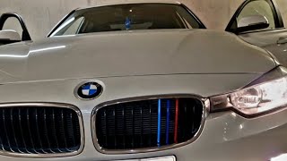 How To Install BMW  M Tri Coloured Grill On F30
