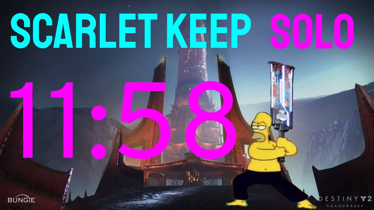 SOLO Scarlet Keep GM in 