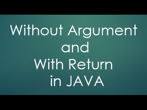 31  Without Argument With Return