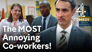 The MOST Annoying Co-workers | Stath Lets Flats | Channel 4