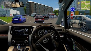 City Car Driving - Toyota Alphard [steering wheel gameplay]