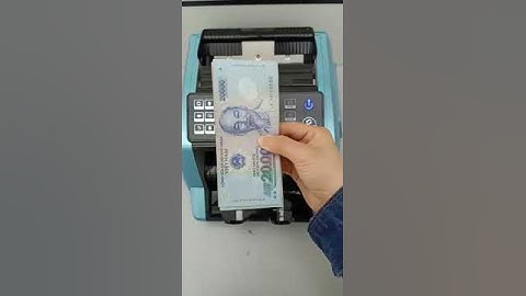 Vietnam Dong VND AL-920 máy đếm tiền Money Counting Machine Mix Value Denomination Counter