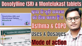 Doxofylline (SR) & Montelukast tablets in hindi | Ventidox m tablet | Doxiflo m tablet (Reviews)