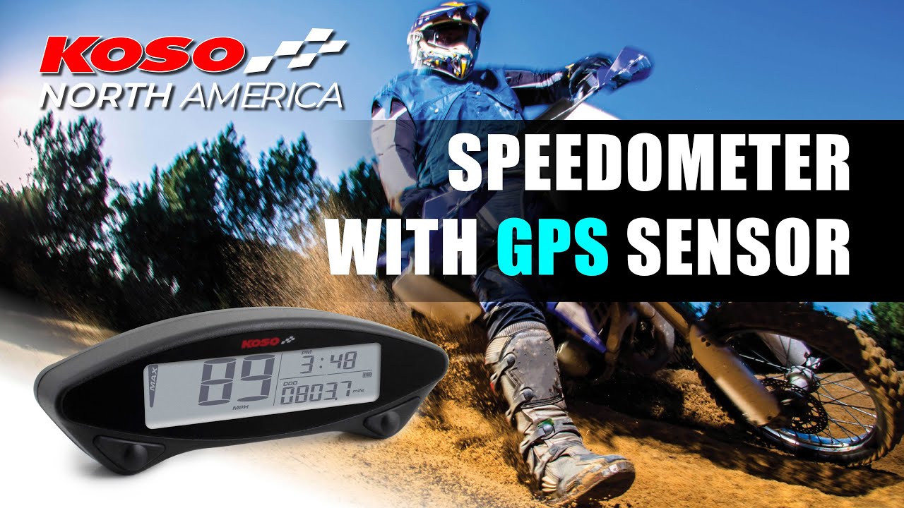 EX-02G | Speedometer with GPS sensor - KOSO North America