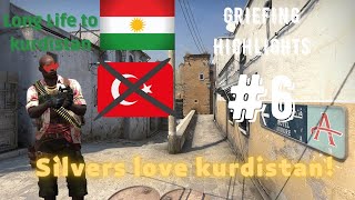 CS:GO | GRIEFING HIGHLIGHTS #6 - Long life to Kurdistan!