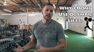 Why I DO NOT Use Olympic Lifts With Athletes | Overtime Athletes