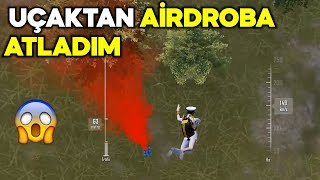 UÇAKTAN AİRDOBA ATLADIM 1V4 PUBG MOBILE