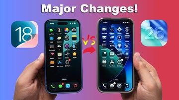 iOS 26 vs iOS 18 🔥 - Every Important Difference! (HINDI)
