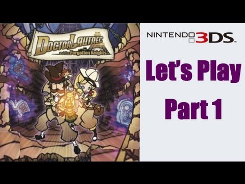 Doctor Lautrec And The Forgotten Knights Nintendo 3DS Walkthrough Part 1 Enter The Labyrinth