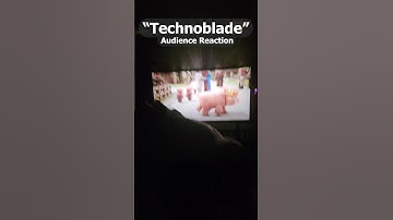 TechnoBlade Audience Reaction | The Minecraft Movie