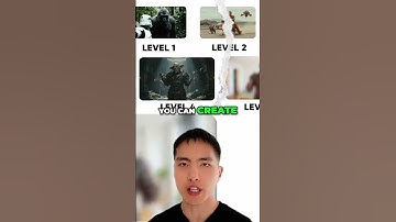 5 Levels of AI Video Creation: Beginner to Pro #shorts
