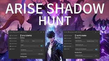 Arise Shadow Hunt Script | Auto Farm and More !!!