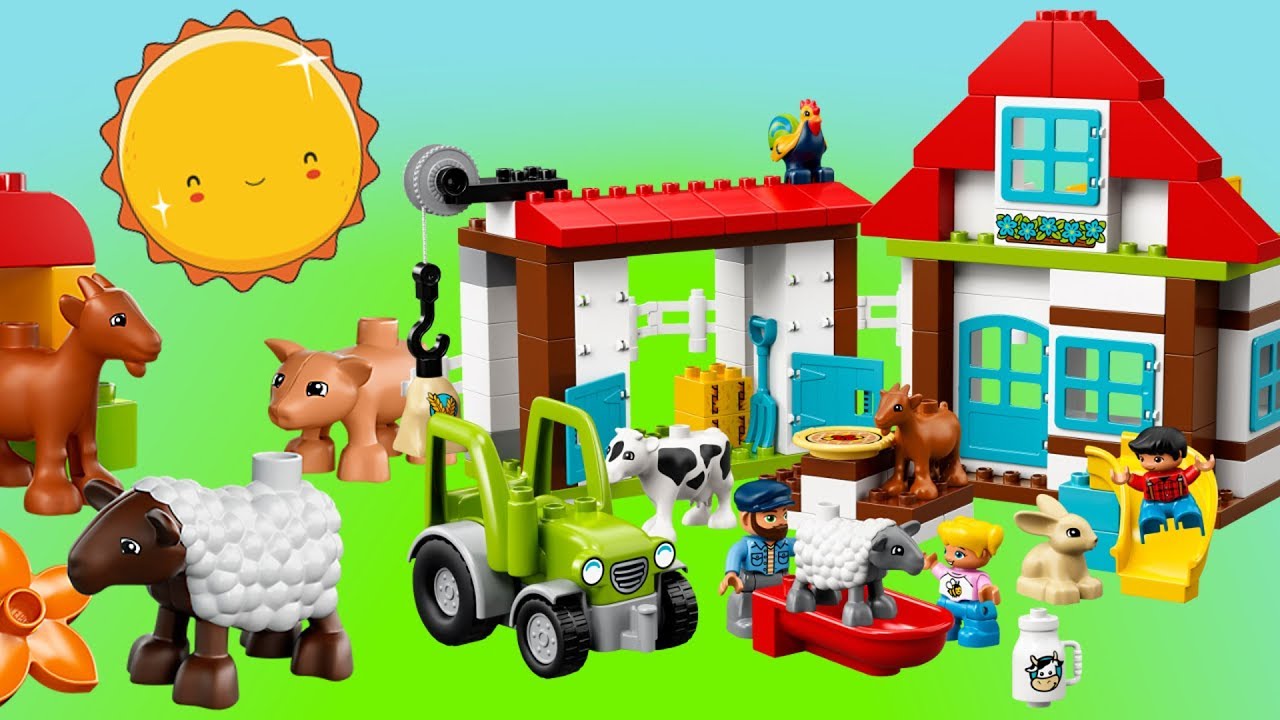 Lego Duplo Przygody Na Farmie 10869 Youtube