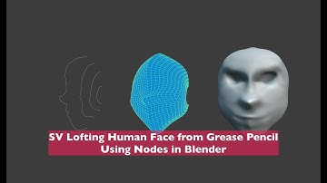 LIVENODING SV Lofting Human Face from Grease Pencil