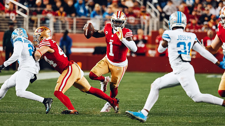 San Francisco 49ers Top Plays vs. Detroit Lions | 2024 Week 17