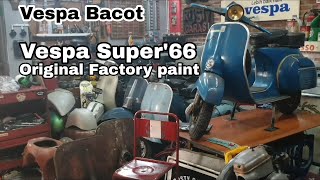 Review Vespa Super 1966 Original Paint