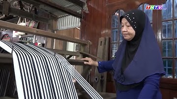 Nét đẹp văn hóa nghề dệt thổ cẩm làng Chăm Châu Phong