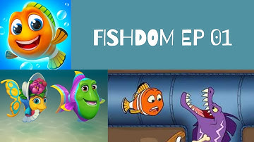 Fishdom - FIRST DAY CARING FOR FISH Gameplay Walkthrough EPISODE 1 (Android,iOS)