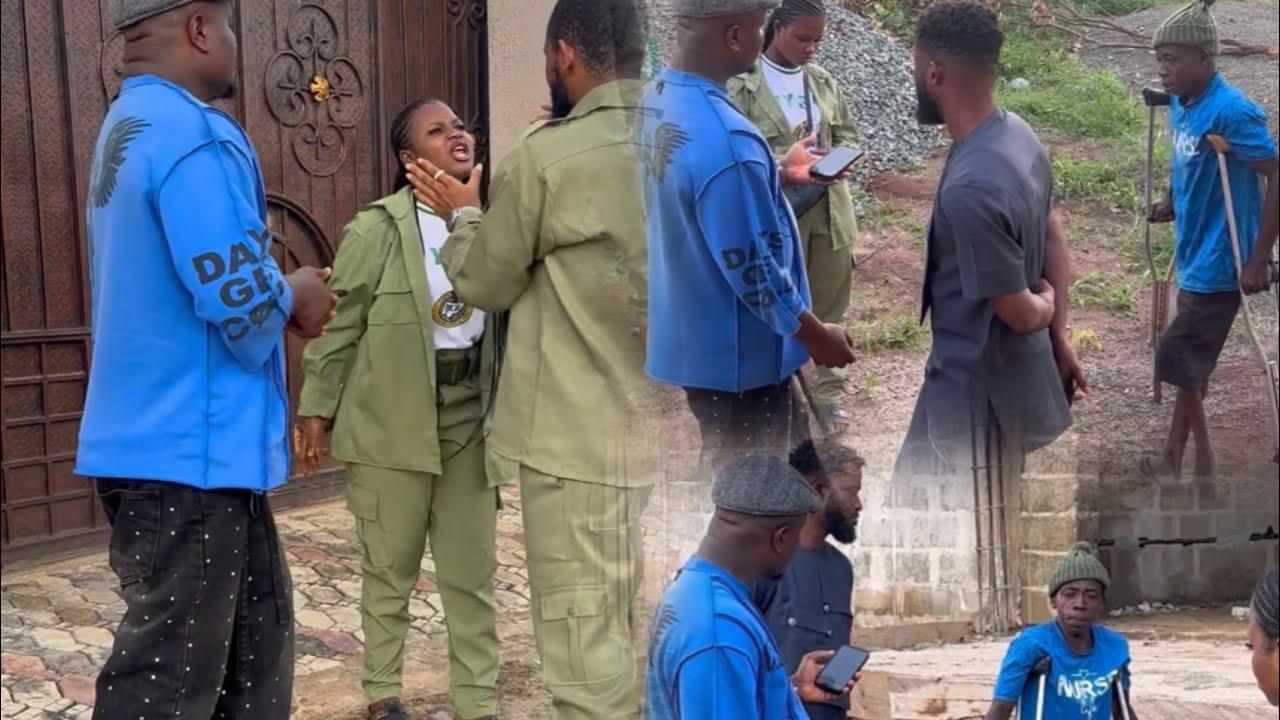 She return from NYSC to breakup with poor cripple fiancee who train her in school to marry rich man